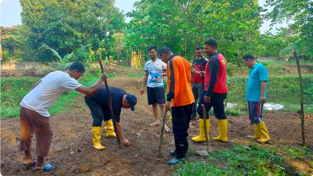 Wujudkan Ketahanan Pangan dan Swasembada, Lapas Sekayu Tanam Jagung