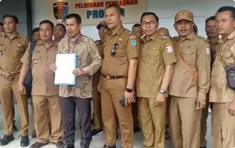 Forum Kades Banyuasin Datangi Mapolda Sumsel, Ini Tujuan nya