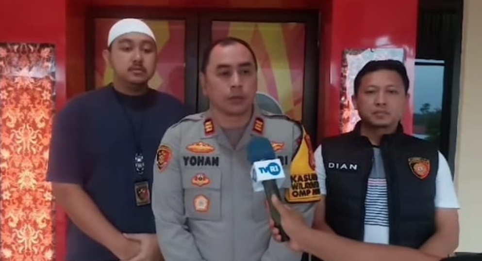 Kebakaran Sumur Minyak di Kawasan Hindoli, Kapolsek Keluang Umumkan Sudah Amankan Tersangka