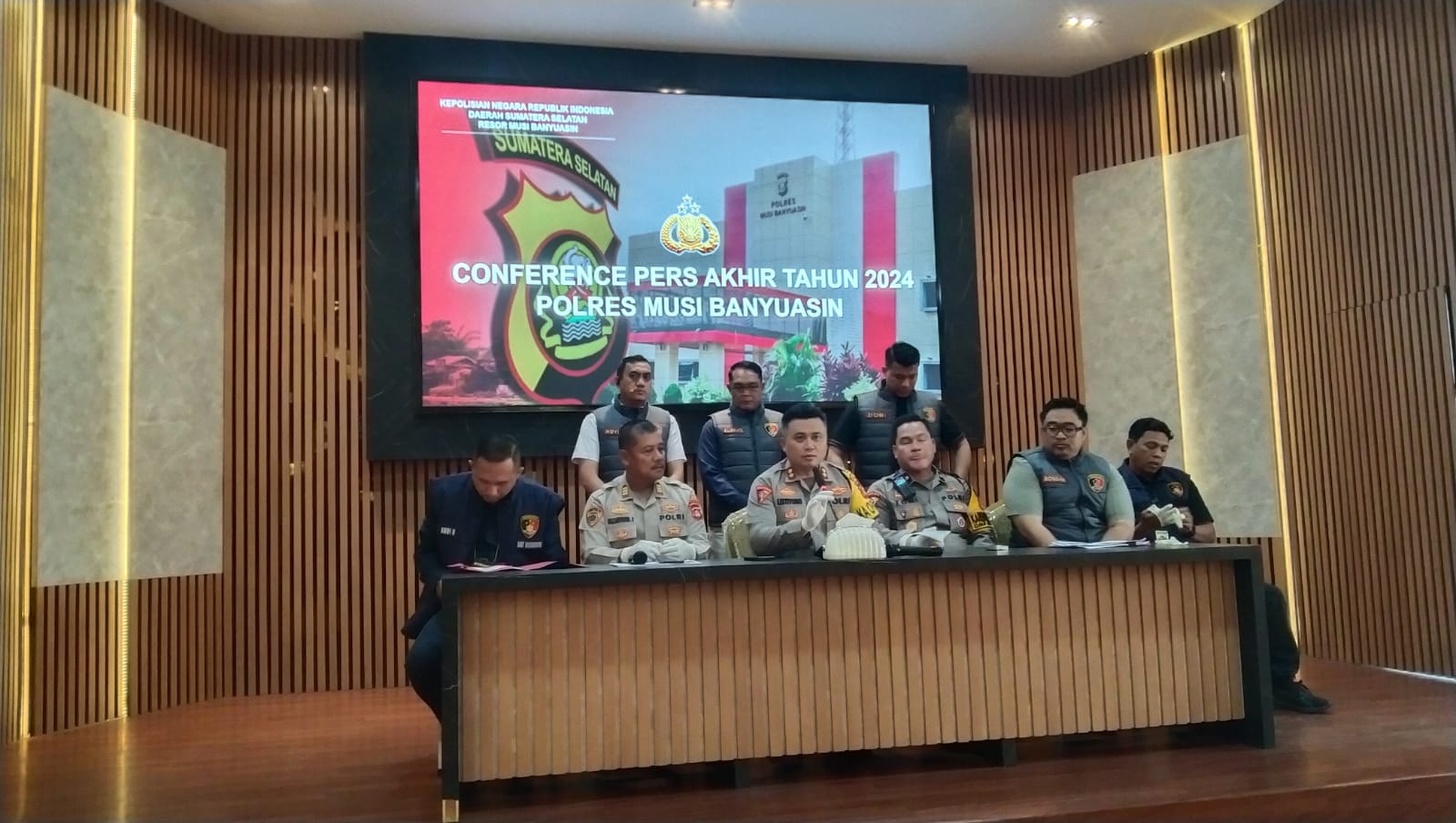 Polres Muba Ungkap Realisasi Kinerja Sepanjang Tahun 2024, Ini yang Harus Diwaspadai 