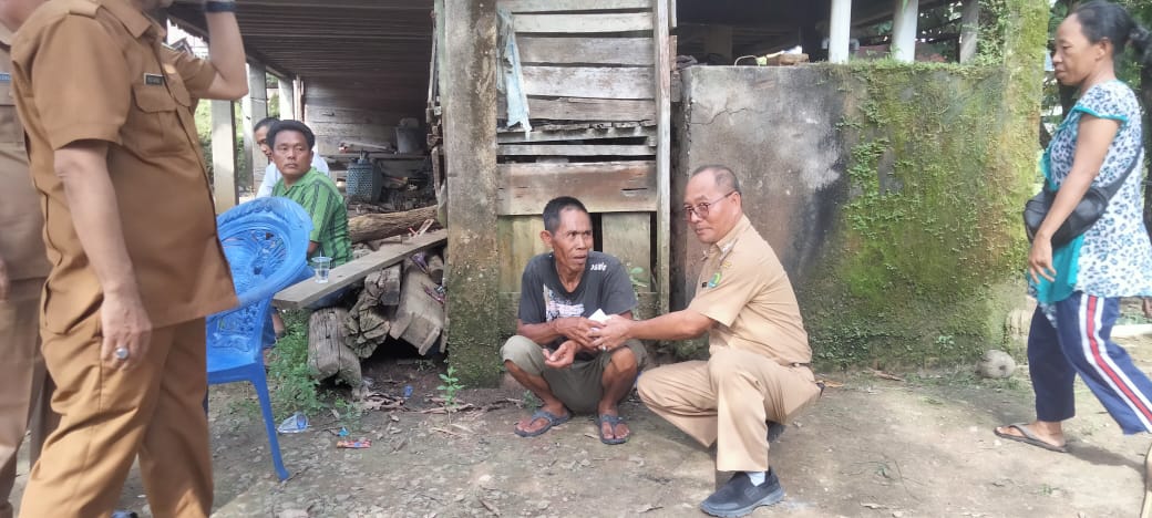 Korban Kebakaran di Lawang Wetan Dapat Bantuan  