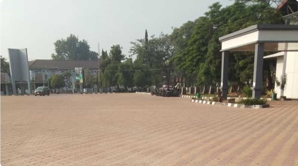 Belum Setahun, Conblok di Lapangan Stebel Berkuda Sekayu Mulai Rusak