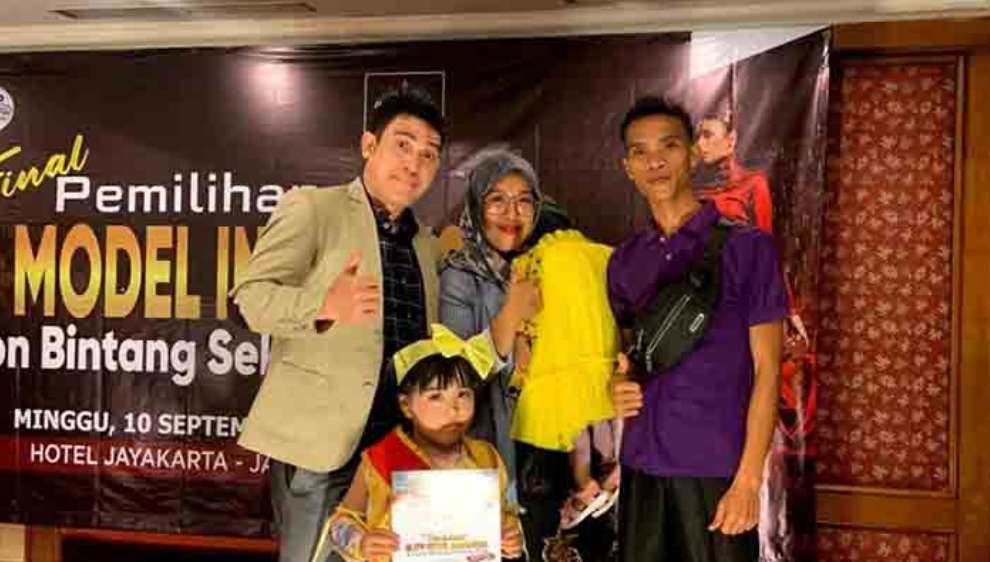 Balita Asal Muara Teladan Muba Ini Raih Double Double Winner, di Ajang Indonesia Look Pencarian Bakat