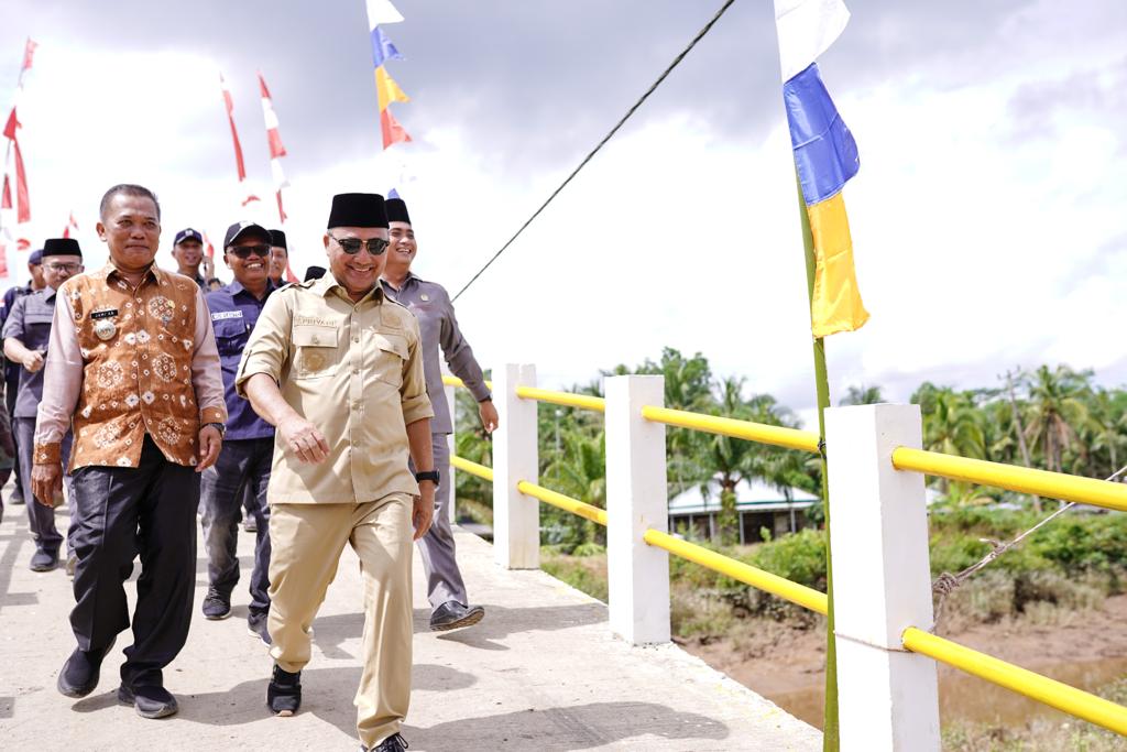 Pemkab Muba Bangun Jembatan di Lalan, Hubungkan Empat Dusun