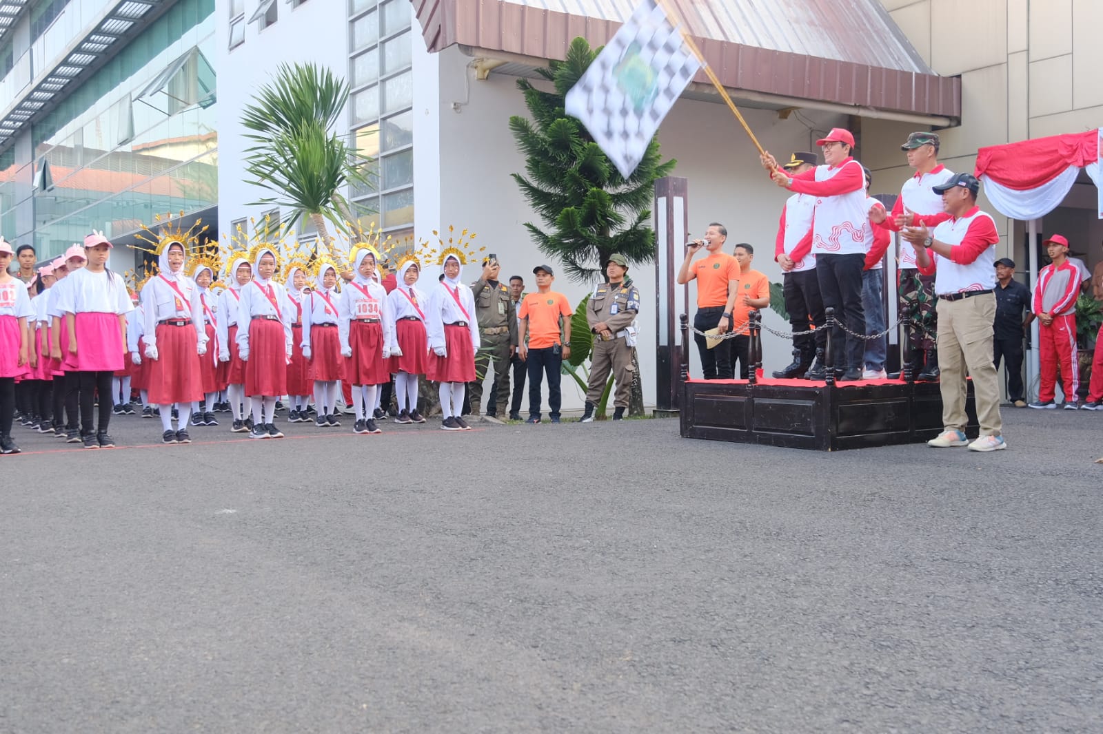 Semarak HUT RI ke-79, Muba Gelar Lomba Baris-Berbaris Diikuti 153 Regu