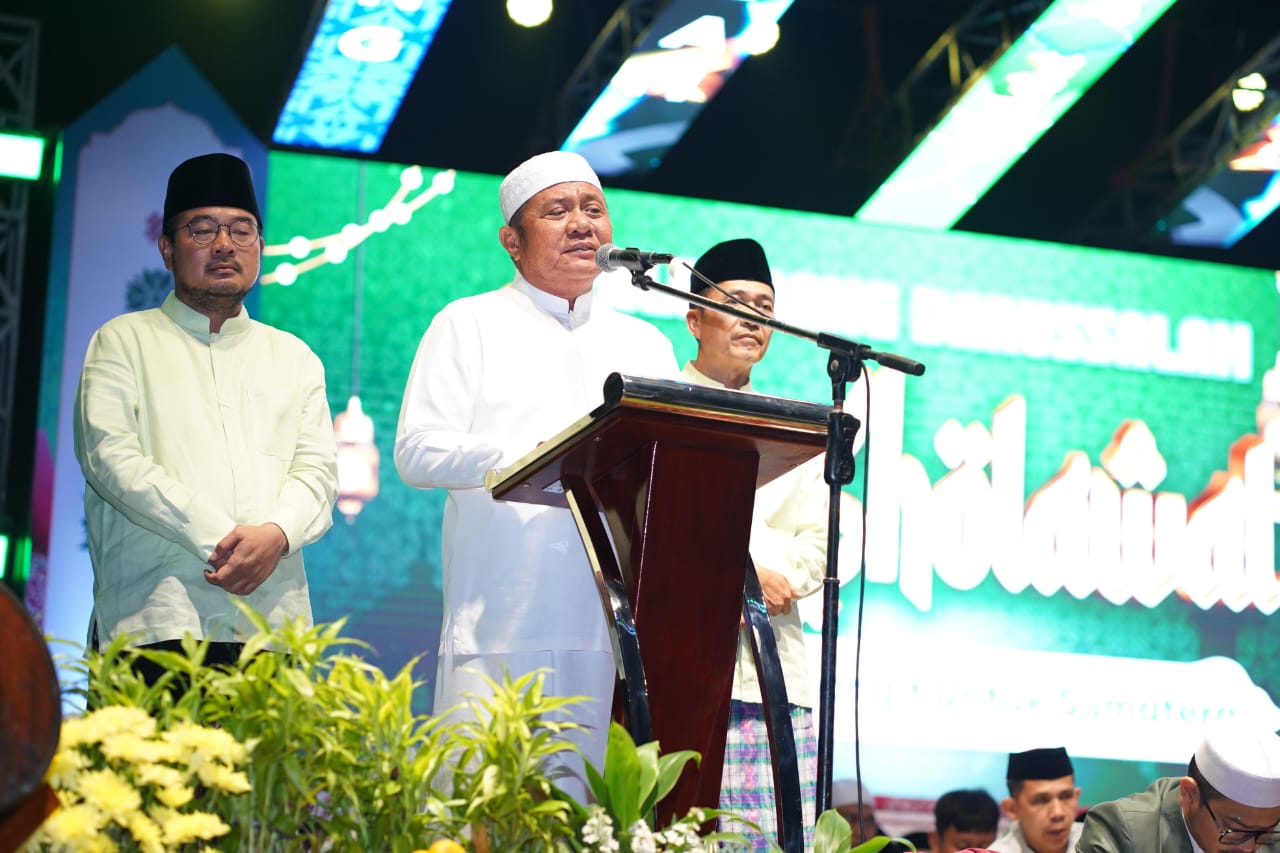 Palembang Darussalam Bersholawat, Herman Deru Puji Kebersamaan Warga Doakan Keselamatan Sumatera
