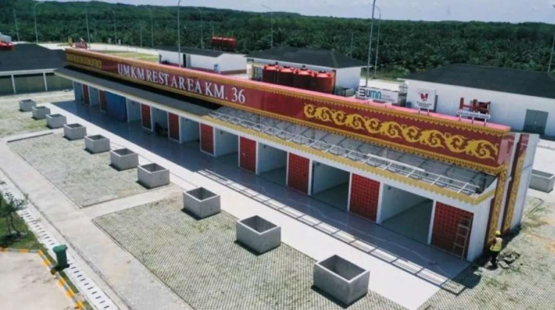 Rest Area Tol Pekanbaru-Bangkinang Segera Beroperasi, Adaptasi Nuansa Adat Melayu