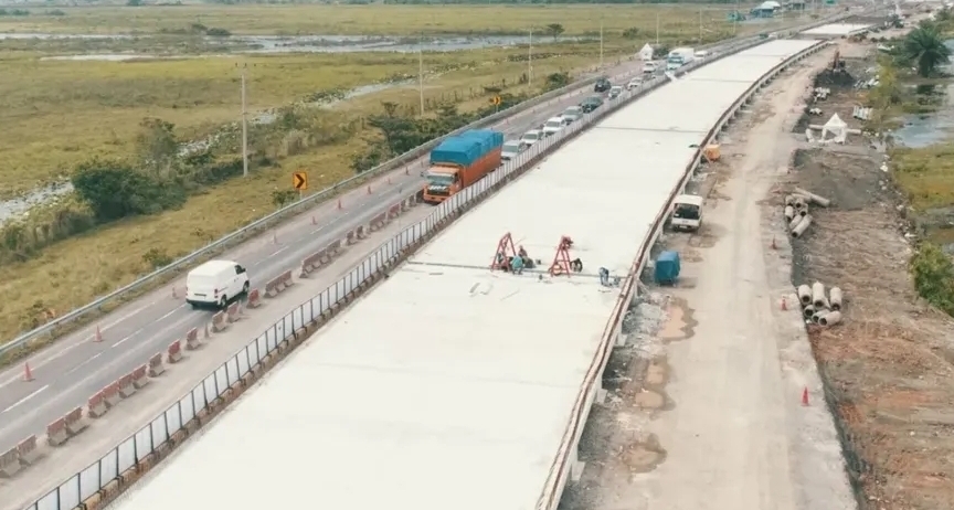 Jelang Mudik Lebaran 2026, Perbaikan Tol Kayuagung–Palembang Dikebut, Begini Perkembangannya