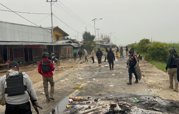 Akibat Kerusuhan di Dogiyai Papua Tengah, Polisi Sebut Kerugian Capai Rp 20 Miliar