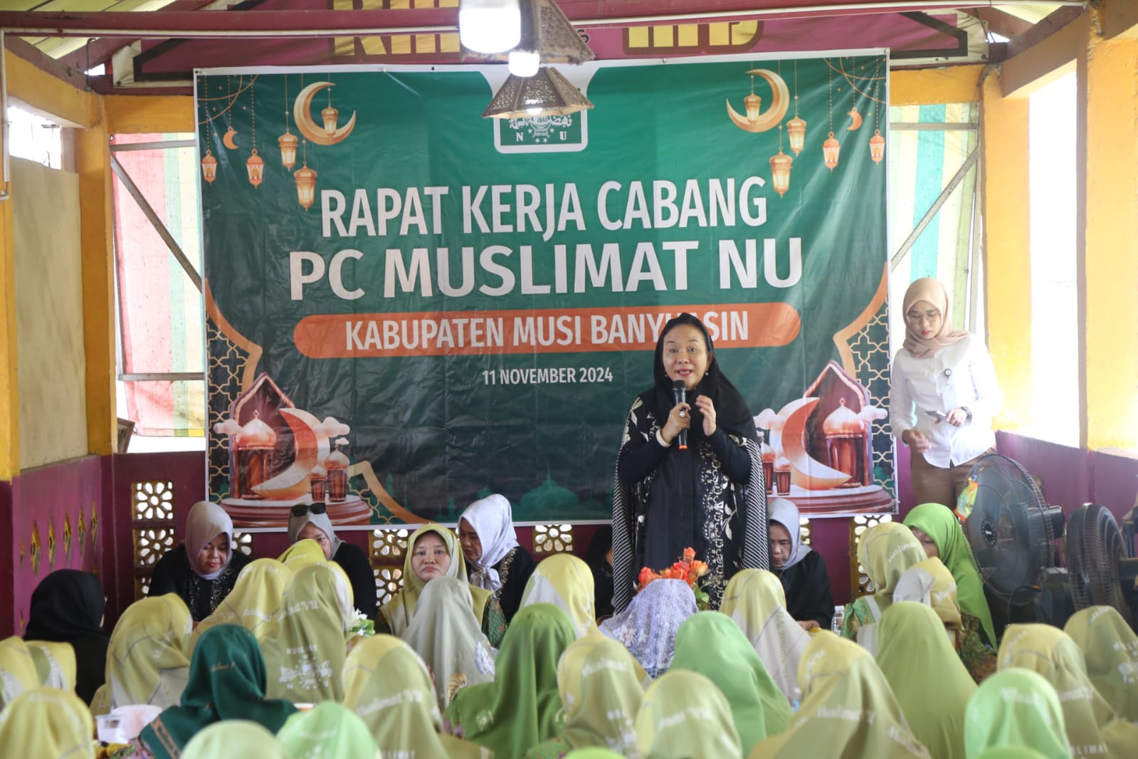 Muslimat NU Muba Satu Komando Dukung Cabup Lucianty