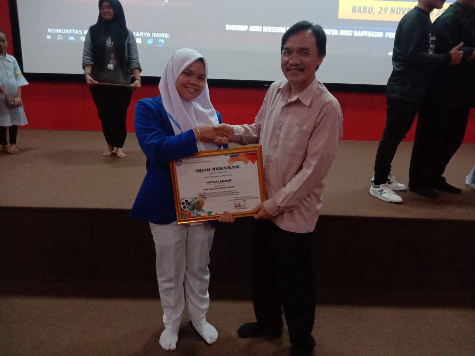 Angkat Kearifan Lokal, Film Pendek 'Patah Lamban' Karya Siswa SMK Muhammadiyah Sekayu Dapat Penghargaan