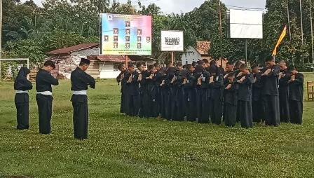 Puluhan Pesilat PSHT Sanga Desa  Ikuti UKT 