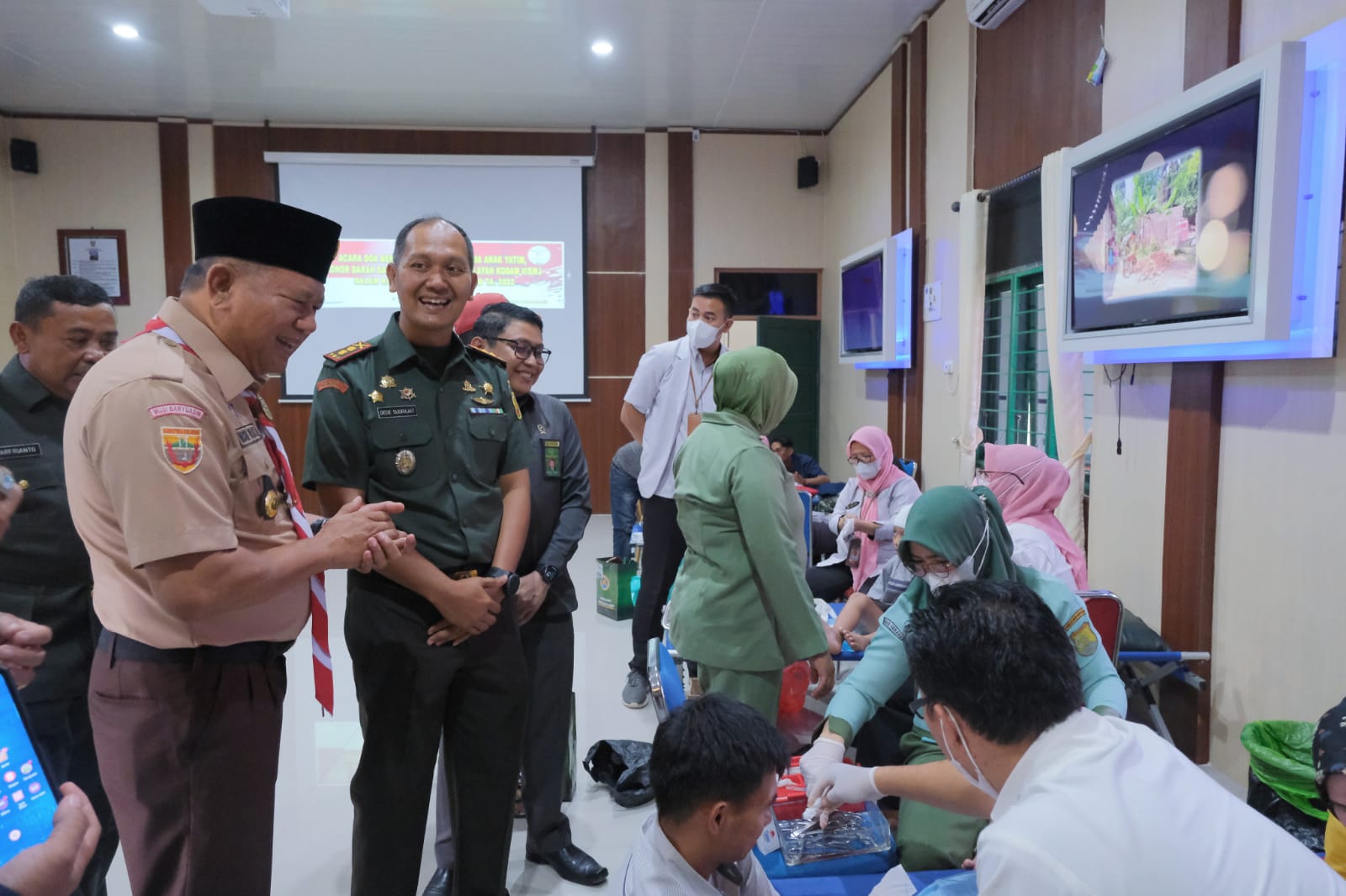 Peringati Hari Juang Kartika, Kodim 0401/Muba Gelar Doa Bersama dan Bhakti Sosial 