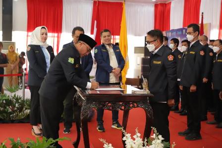 Pengurus Karang Taruna Muba Periode 2021-2026 Dilantik