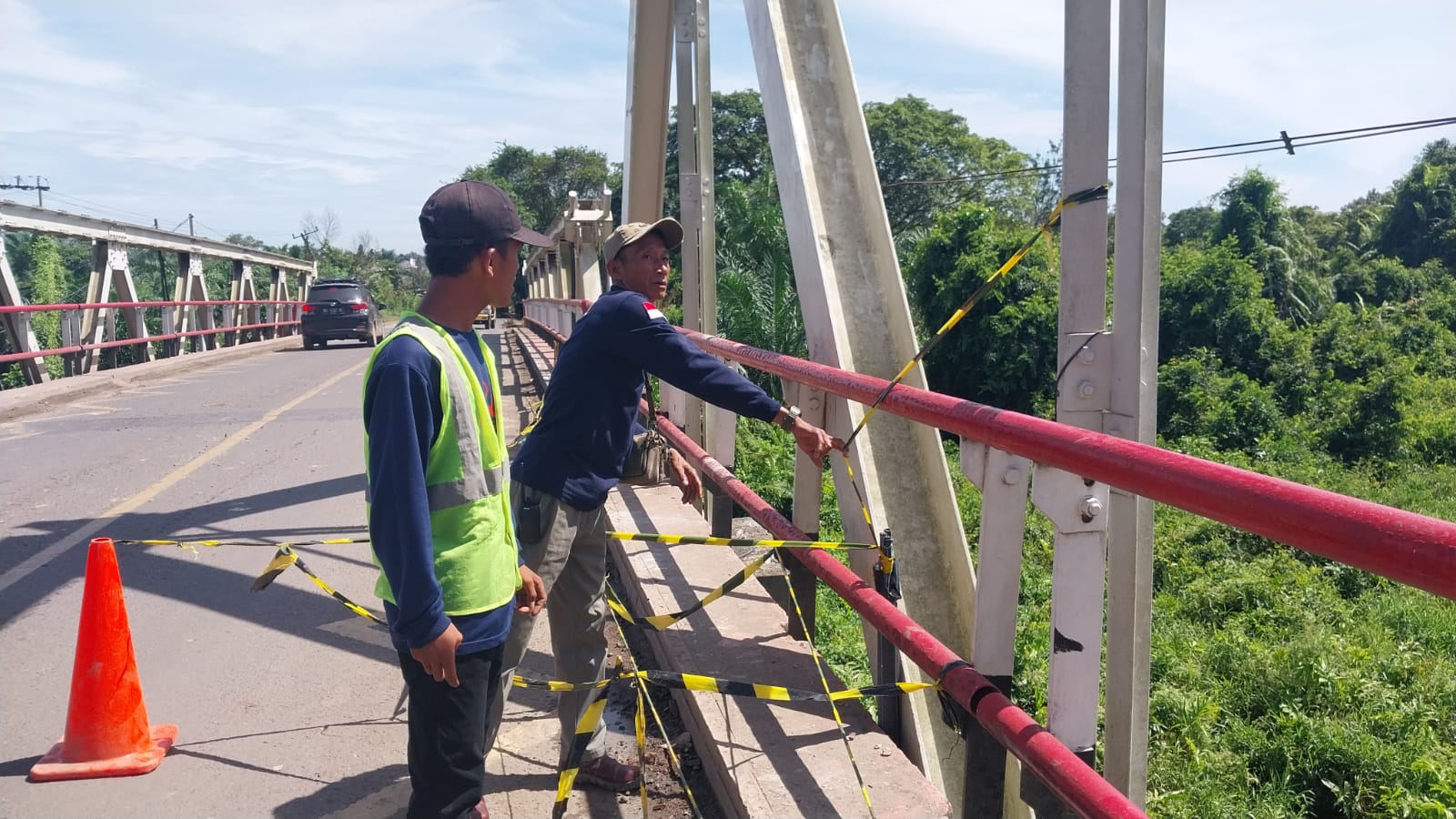 Kabel Suspensi Jembatan Peninggalan Putus, Pemkab Muba Ambil Langkah Cepat Sambil Tunggu Perbaikan Pusat