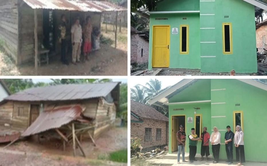 Hingga Bulan Juni 2025, Baznas Muba Berhasil Realisasikan Bedah Rumah Sebanyak 25 Unit