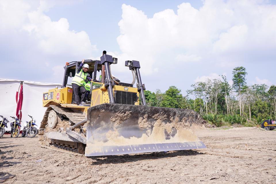 Ini Perkembangan Land Clearing Untuk Ruas Tol Betung Jambi, Kebanyakan Areal Perkebunan 