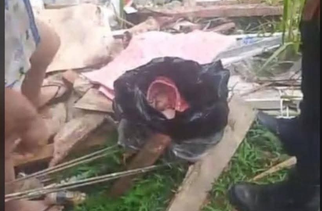 Heboh Penemuan Bayi dalam Kantong Plastik di Belakang Ruko Warna-Warni Sungai Lilin