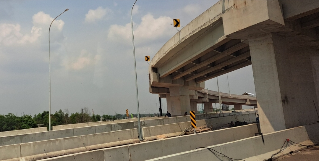 Junction Tol Palembang Hubungkan 2 Ruas Tol, Bakal Segera Berfungsi Dimomen Nataru