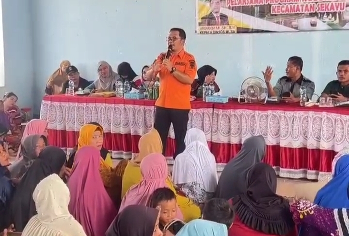 Ratusan KPM PKH Bailangu Antusias Ikuti Pertemuan Peningkatan Kemampuan Keluarga