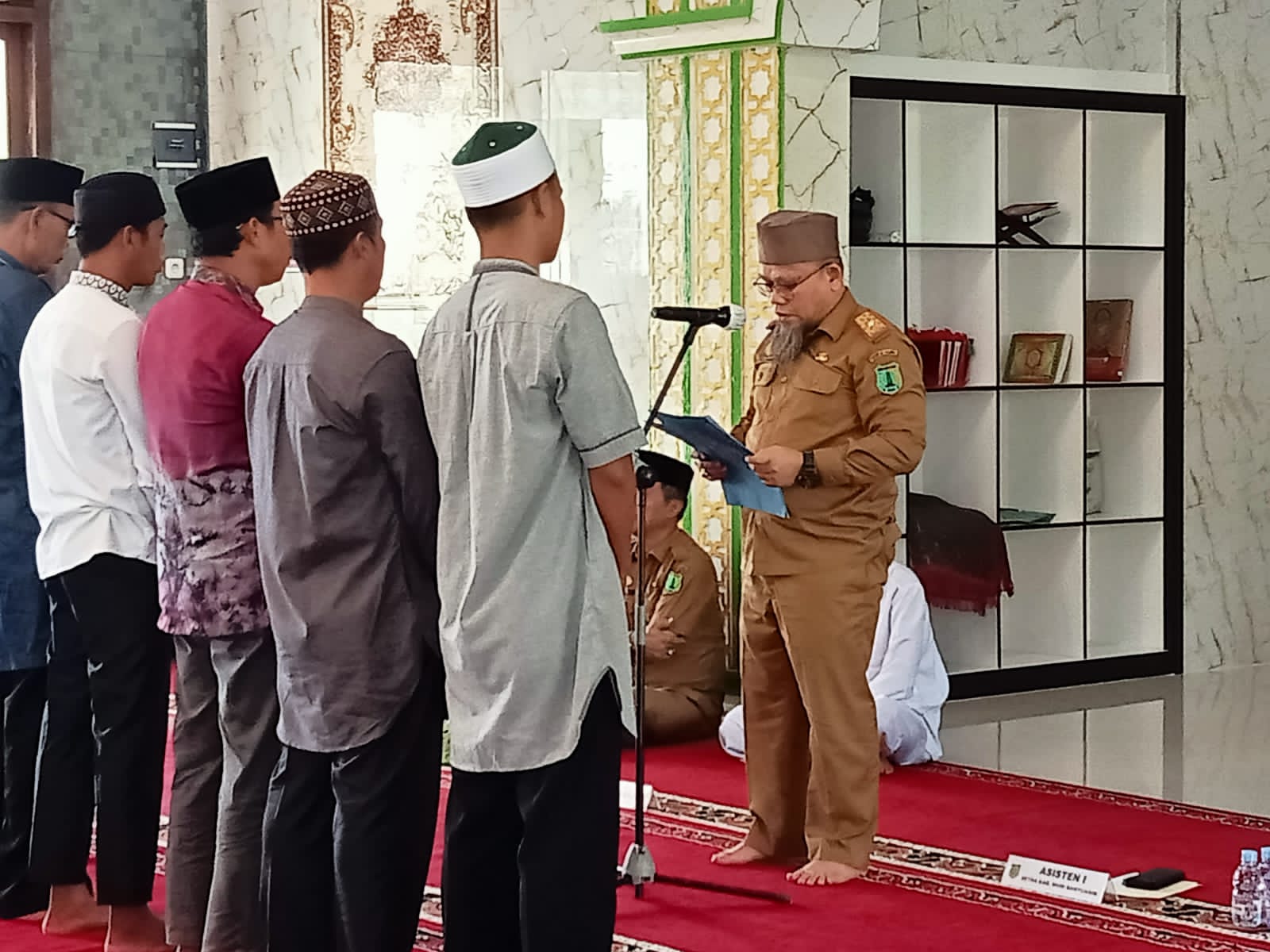Masjid 1000 Dinar di Kelurahan Kayuara Diresmikan 