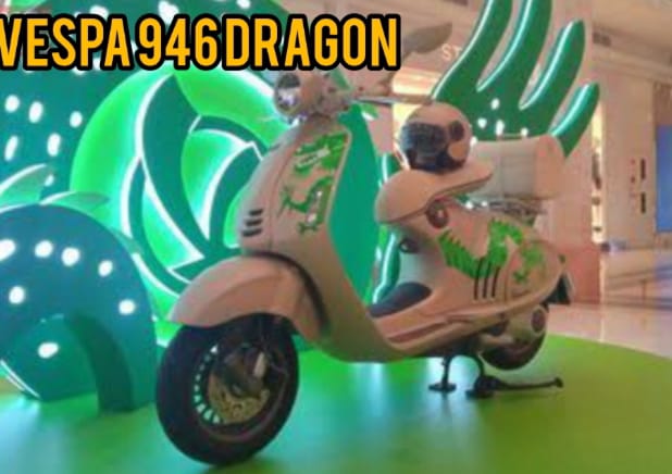 Kasta Tertinggi Motor Matic, Vespa 946 Dragon Harganya Mencapai Rp 359,8 Juta