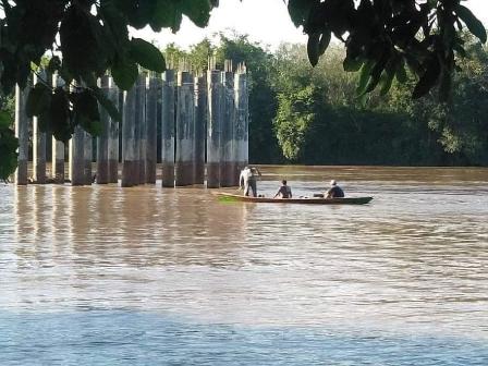 Belum Ada Ganti Rugi, Warga Minta Stop Pembangunan Jembatan Rako 