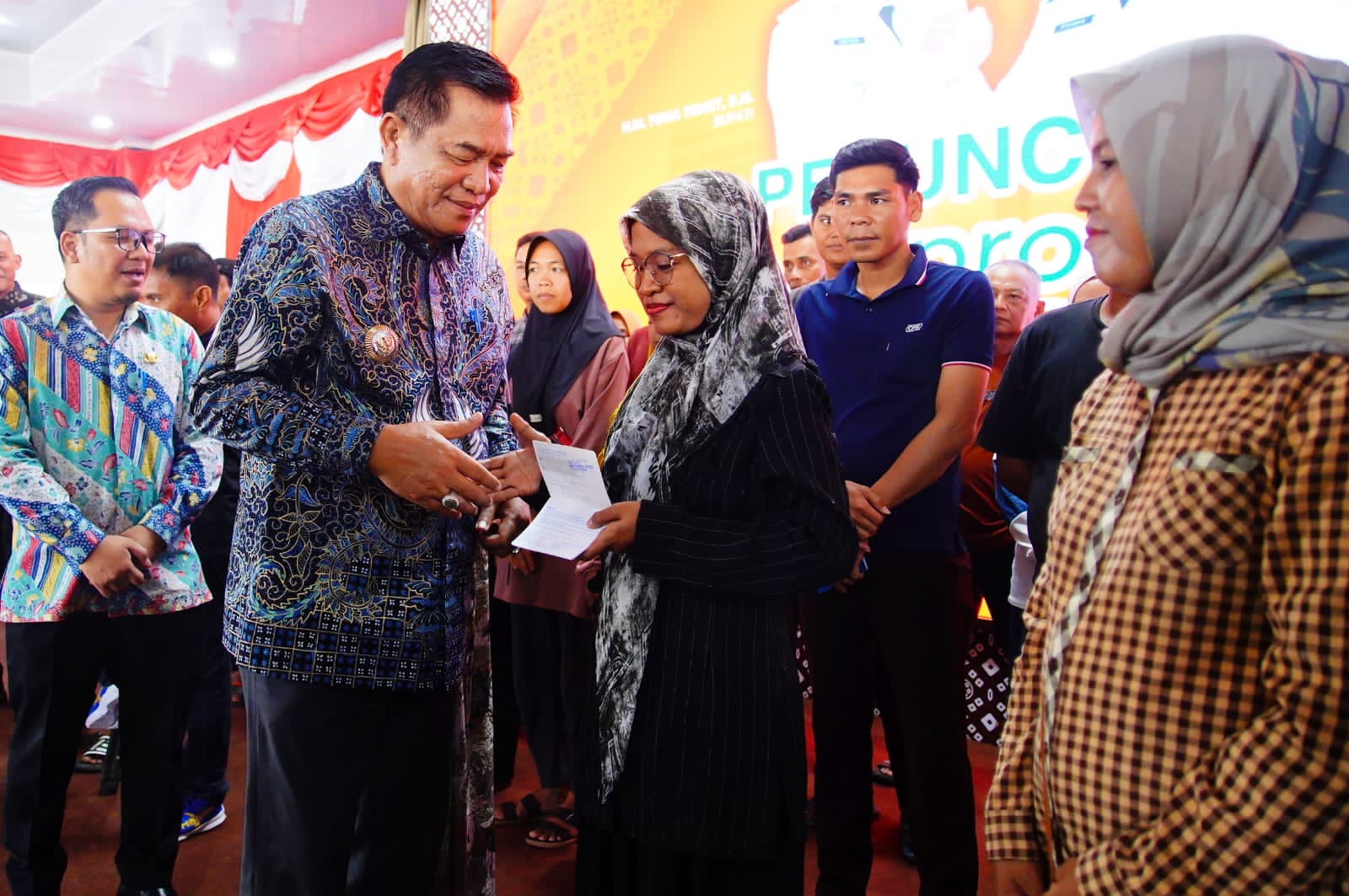 Program Keluarga Maju Resmi Diluncurkan, Bupati Muba Toha Tohet Tepati Janji Kampanye