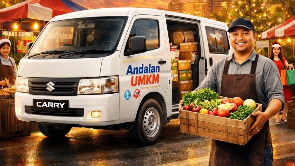 Suzuki Carry Mini Van Jadi Andalan UMKM Hadapi Lonjakan Aktivitas Usaha Saat Libur Nataru