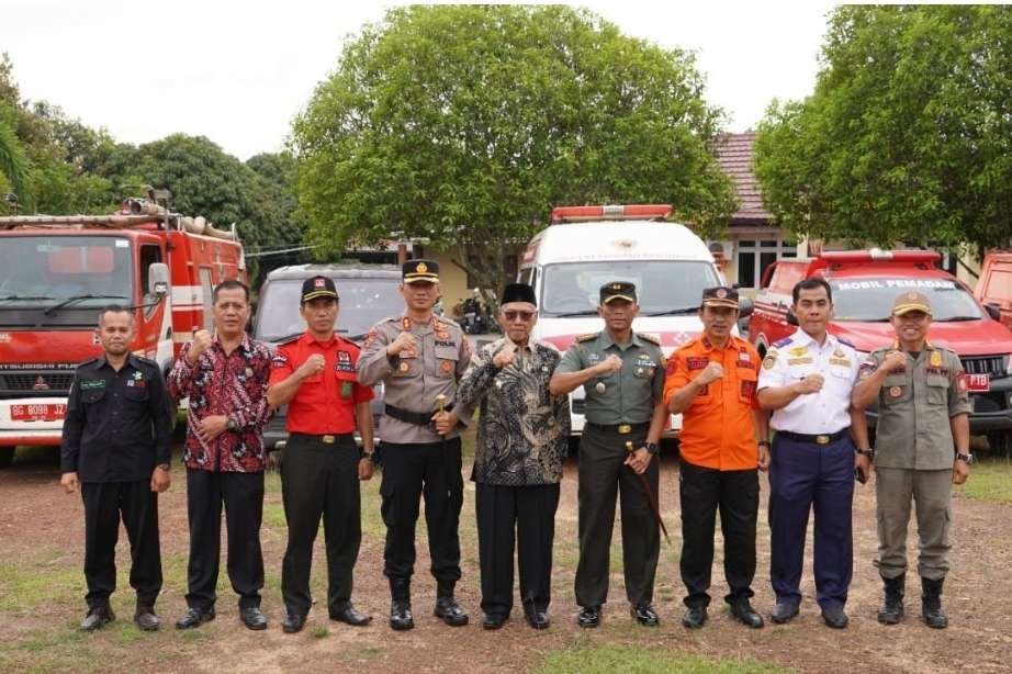 Gelar Apel Bersama, Pemkab Banyuasin Tetap Siaga Karhutbunlah