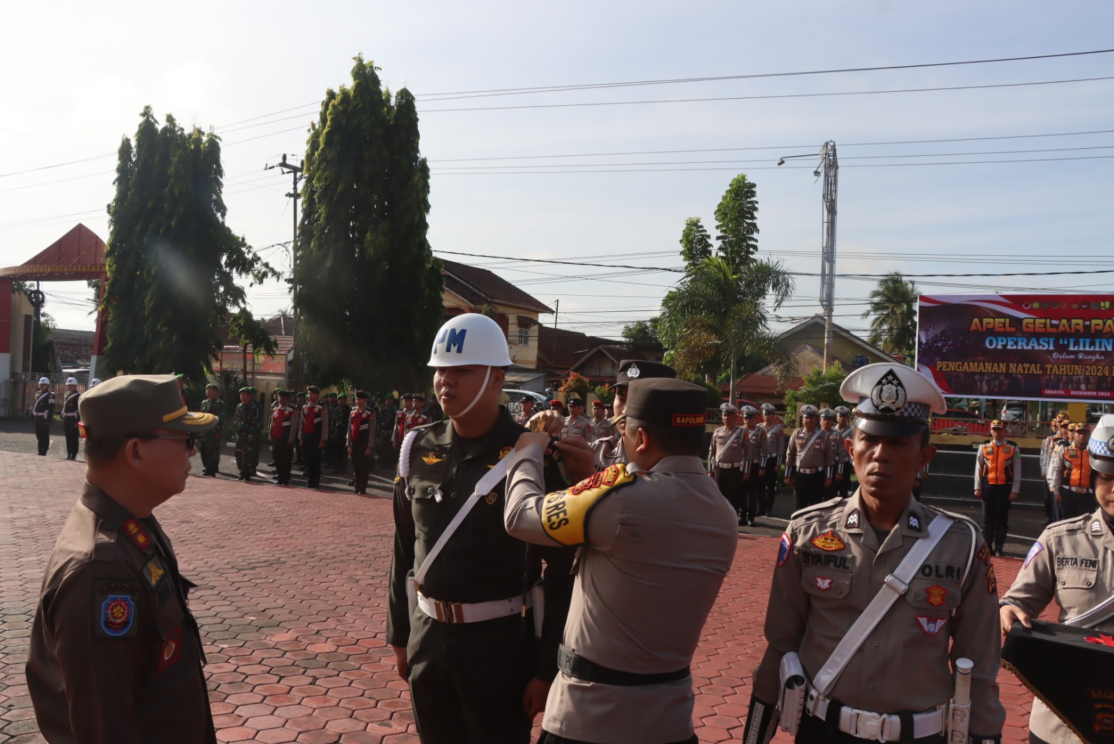 Jelang Momen Natal dan Tahun Baru, Kapolres Muba Pimpin Operasi Lilin 2024