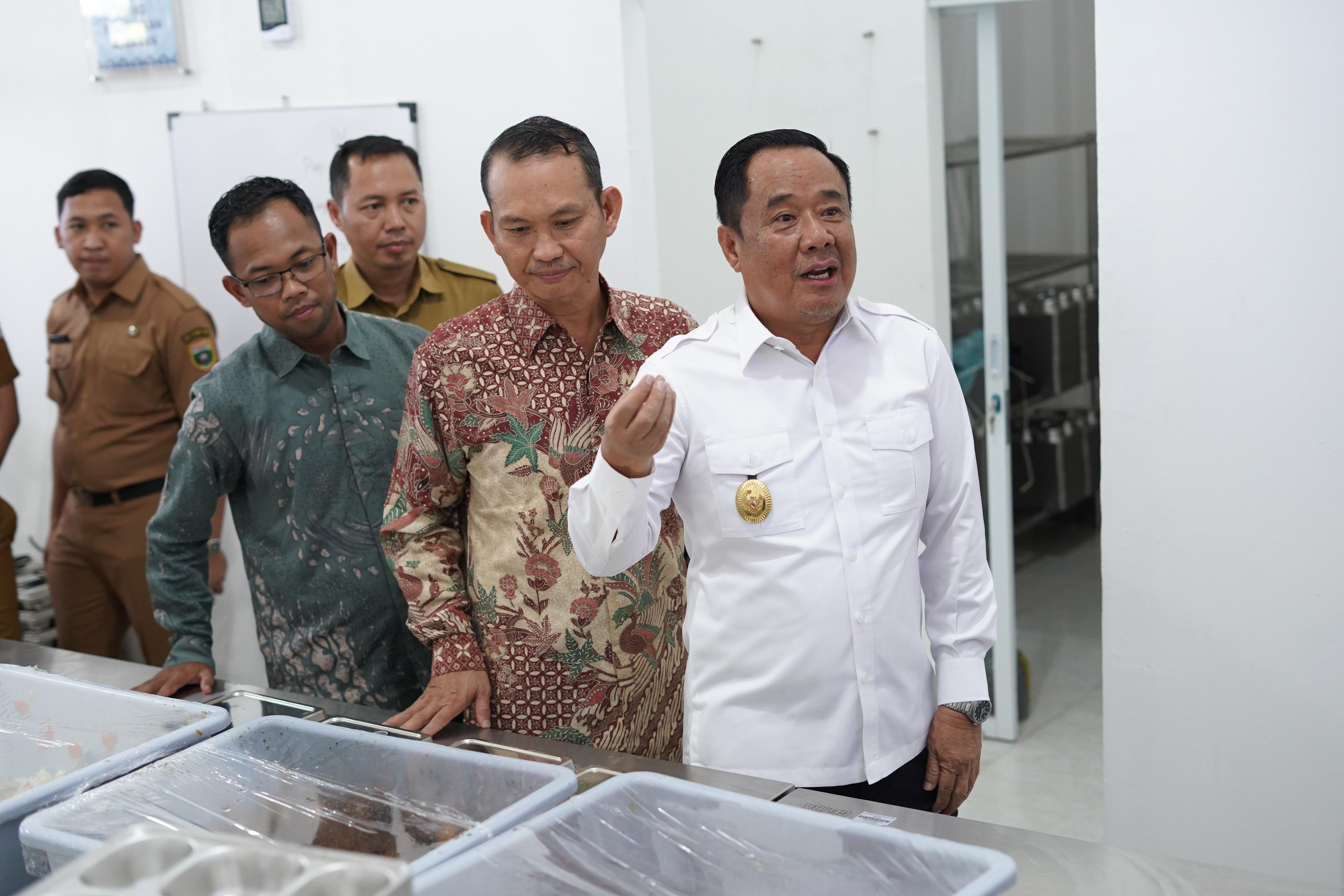 Wagub Cik Ujang Resmikan Dapur Gizi di Gandus, Dorong Percepatan Penurunan Stunting di Sumsel