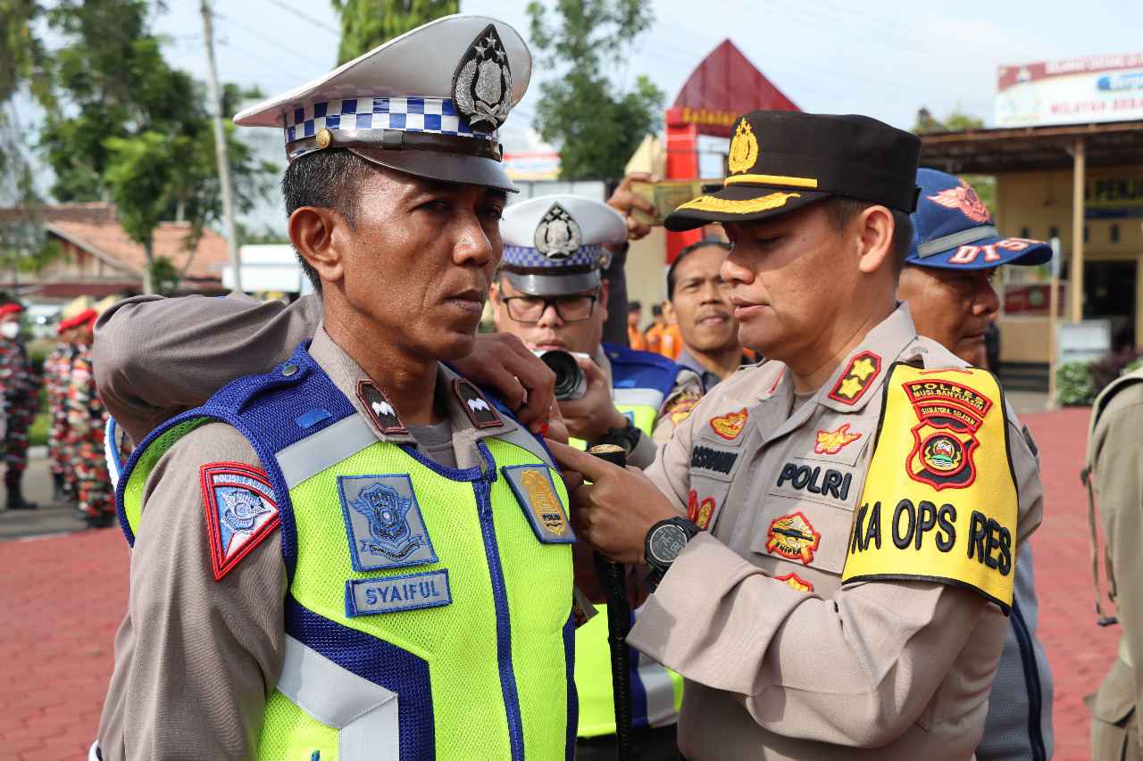 Sambut Nataru, Polres Muba Dirikan 3 Pospam, 1 Posyan