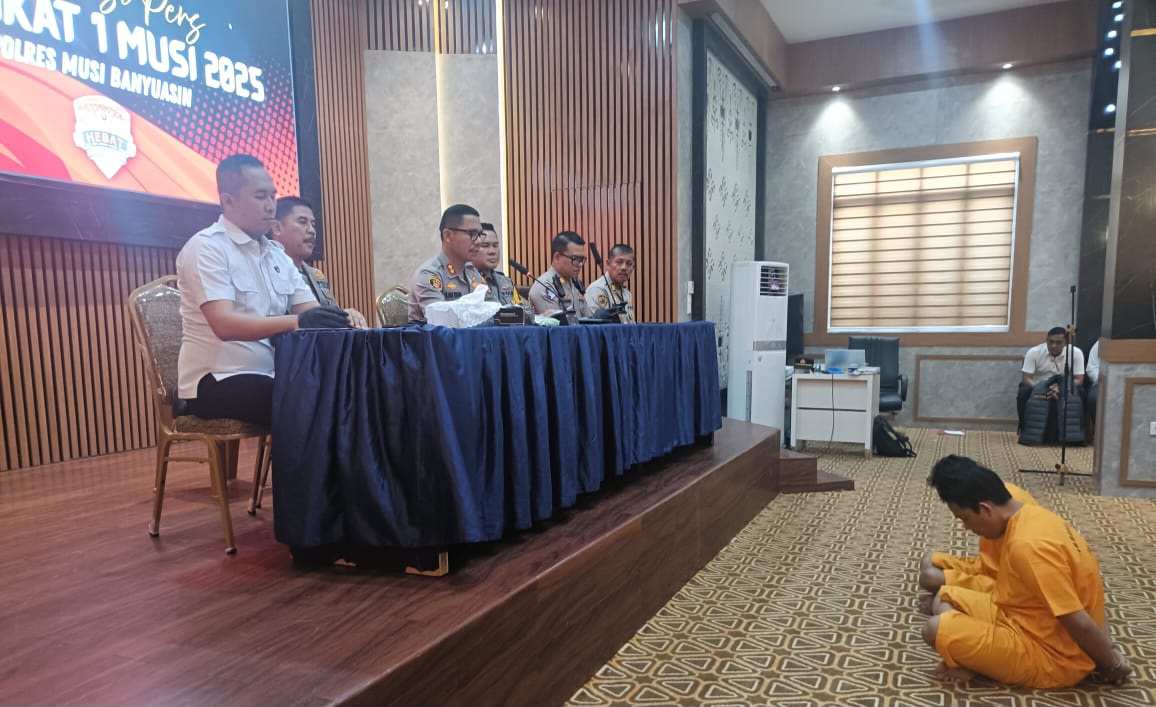 Polres Muba Amankan 600 Butir Tablet Ekstasi, Dari Dua Pengedar Narkoba Asal Palembang