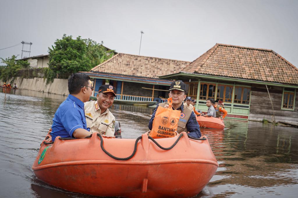 Sudah 20 Ribu Lebih Rumah di Muba Terendam Banjir, Waspada Jalinsum Putus Akibat banjir 