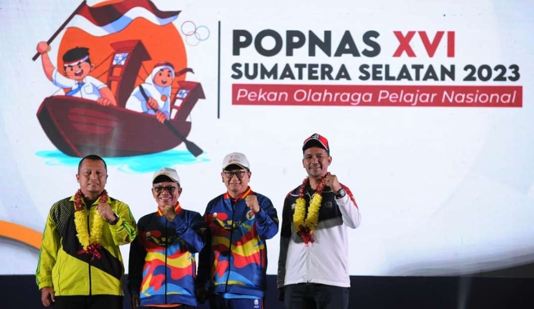 Popnas XVI Resmi Berakhir, Sumsel Finish Diposisi 6 Klasmen Akhir