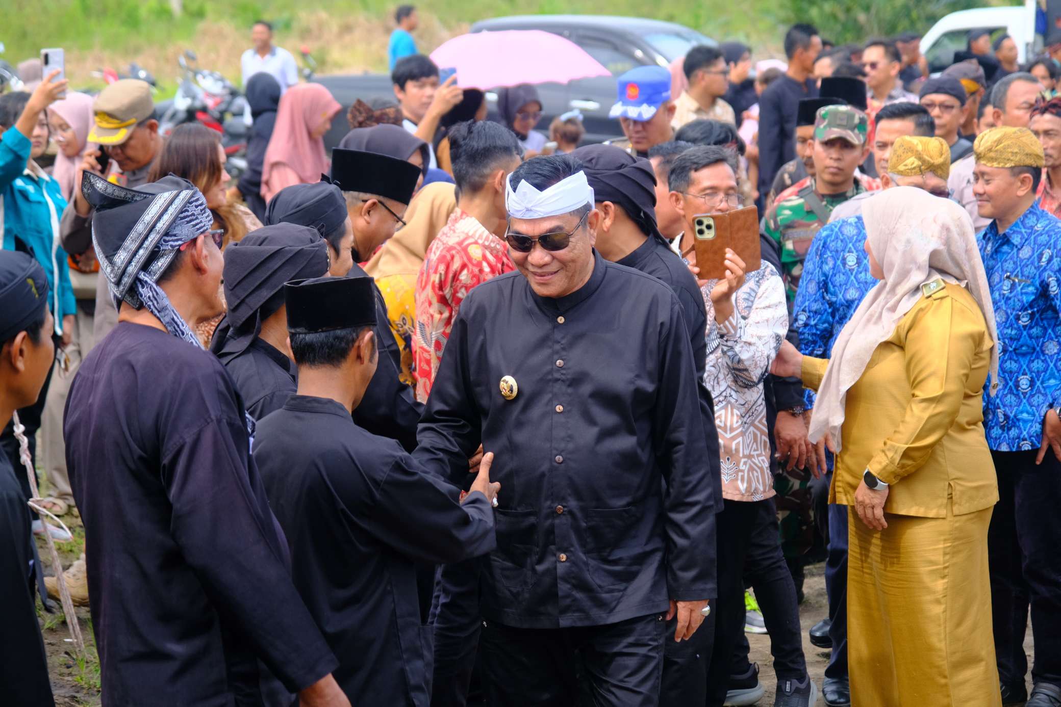 Bupati Muba Saksikan Pengukuhan Paguyuban Pasundan di Tungkal Jaya