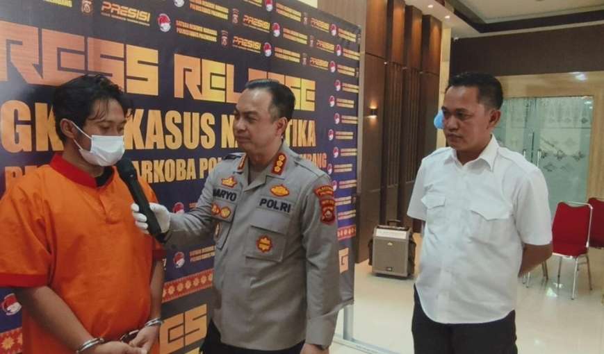 Kurir Ditangkap, Sabu Sebanyak 5,3 Kg Tujuan Betung Banyuasin Gagal Beredar