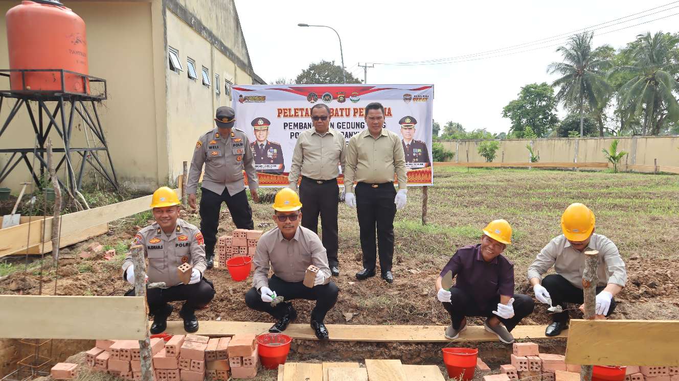 Dukung Program Prioritas Nasional, Polres Muba Bangun Gedung SPPG