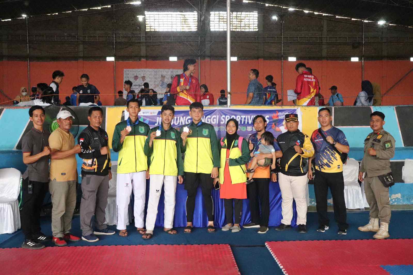 Atlet Cabor Taekwondo tambah Koleksi Medali Emas, Perak dan Perunggu untuk Muba