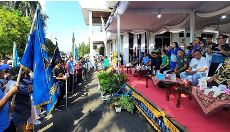 Porseniwada Di Lubuk Linggau Dimulai, Tahun Depan Kabupaten Muba Tuan Rumah