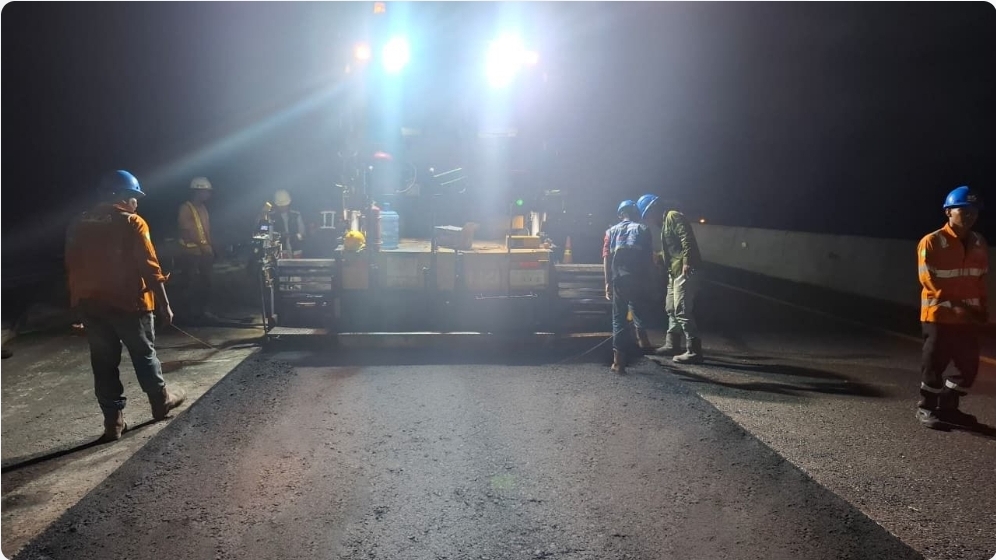 Hutama Karya Lakukan Pemeliharaan Jalan Tol Pekanbaru–Dumai, Pastikan Kenyamanan dan Keamanan Pengguna Jelang 