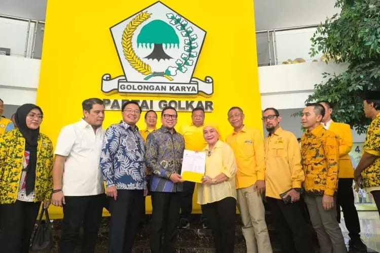 Partai Golkar Usung Hj Lucianty - Syafaruddin Sebagai Cabup dan Cawabup Muba di Pilkada 2024