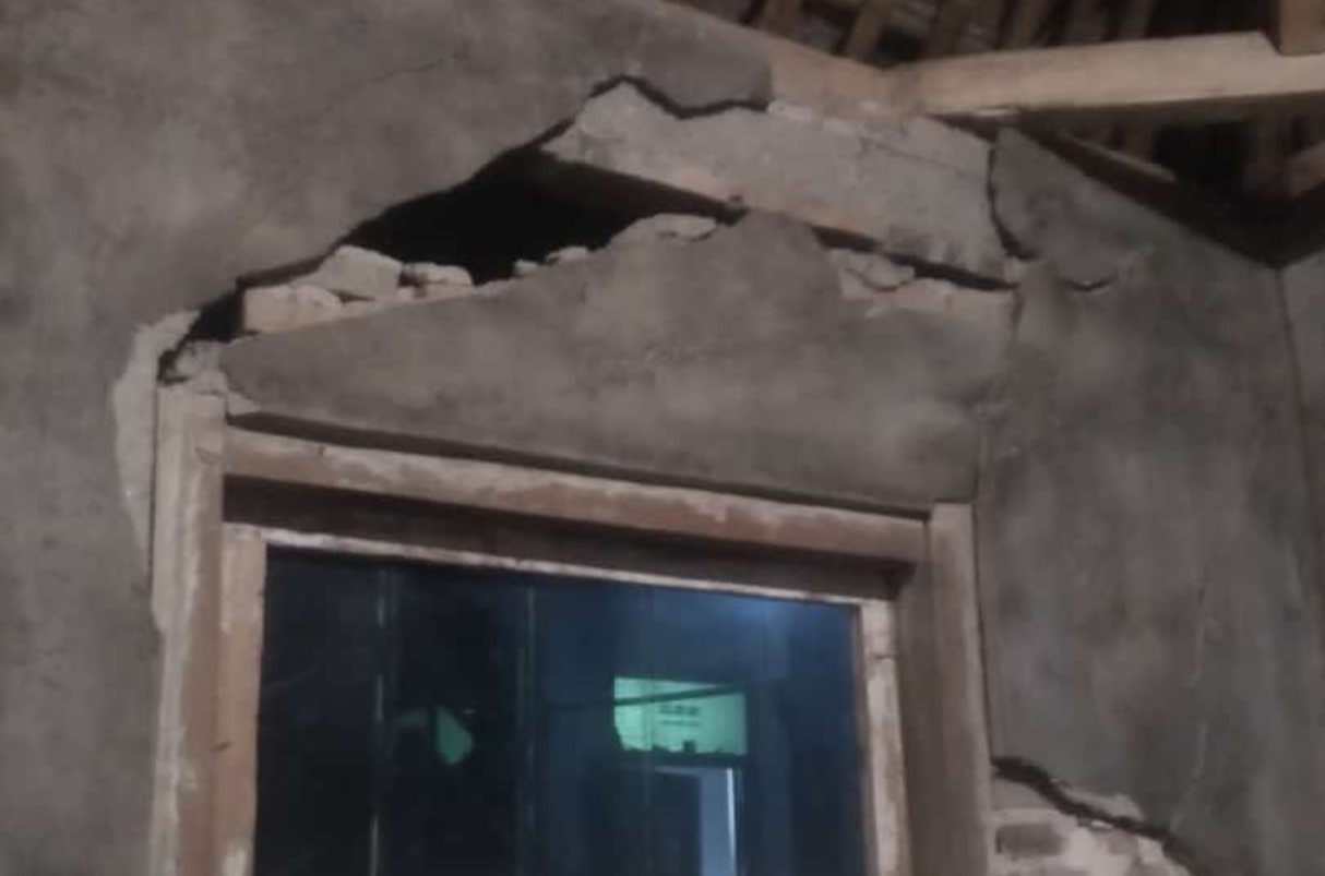 Rumah Warga di Kebumen Rusak, Dampak Guncangan Gempa Bantul 6.4 Magnitudo