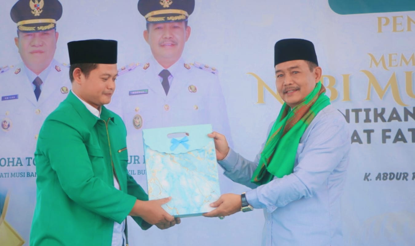 Maulid Nabi dan Pelantikan NU di Pangkalan Tungkal, Wabup Muba Dorong NU Jadi Penggerak Moral dan Sosial