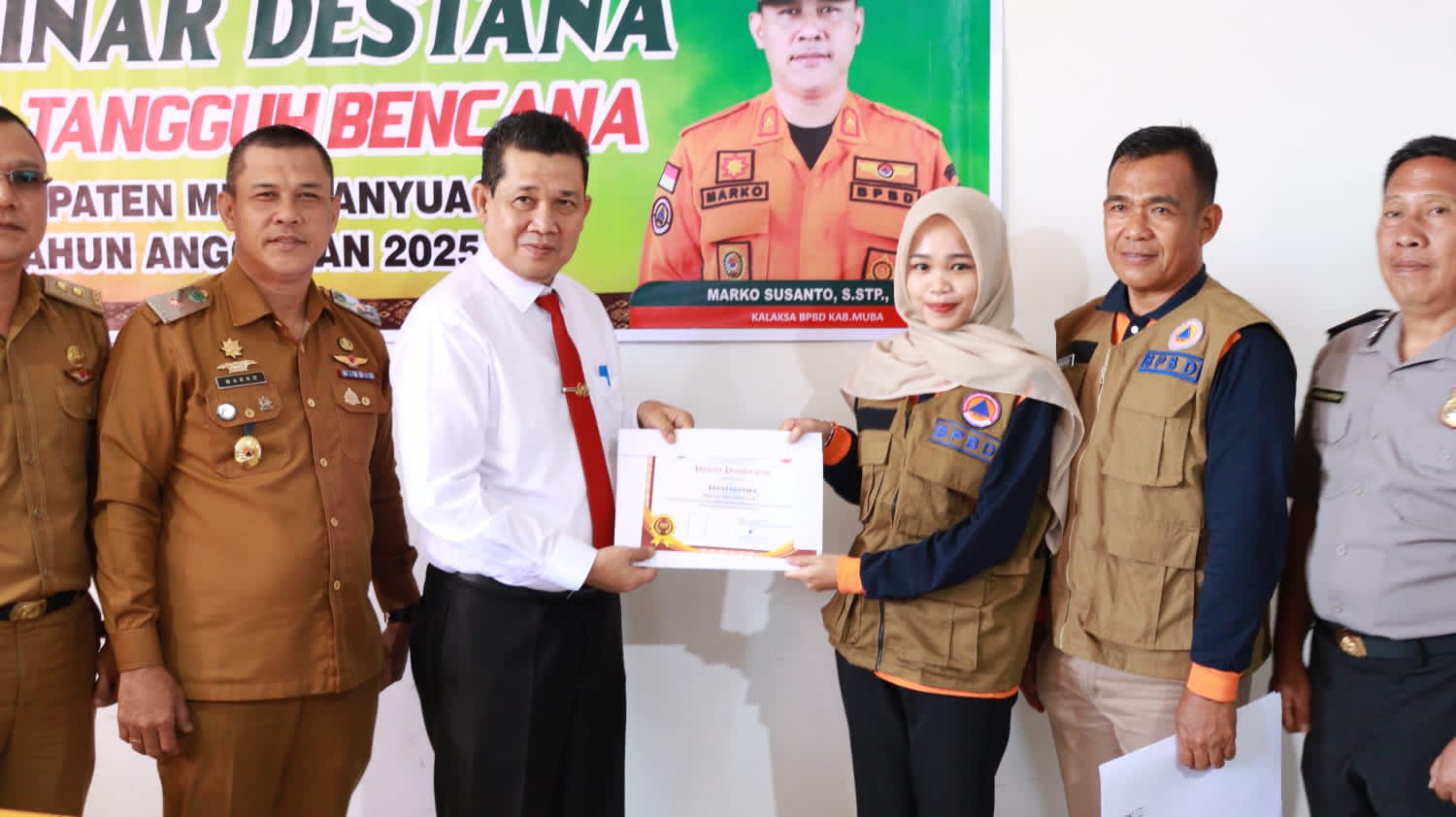 Pemkab Muba Tetapkan Ulak Paceh Jaya sebagai Desa Tangguh Bencana 2025