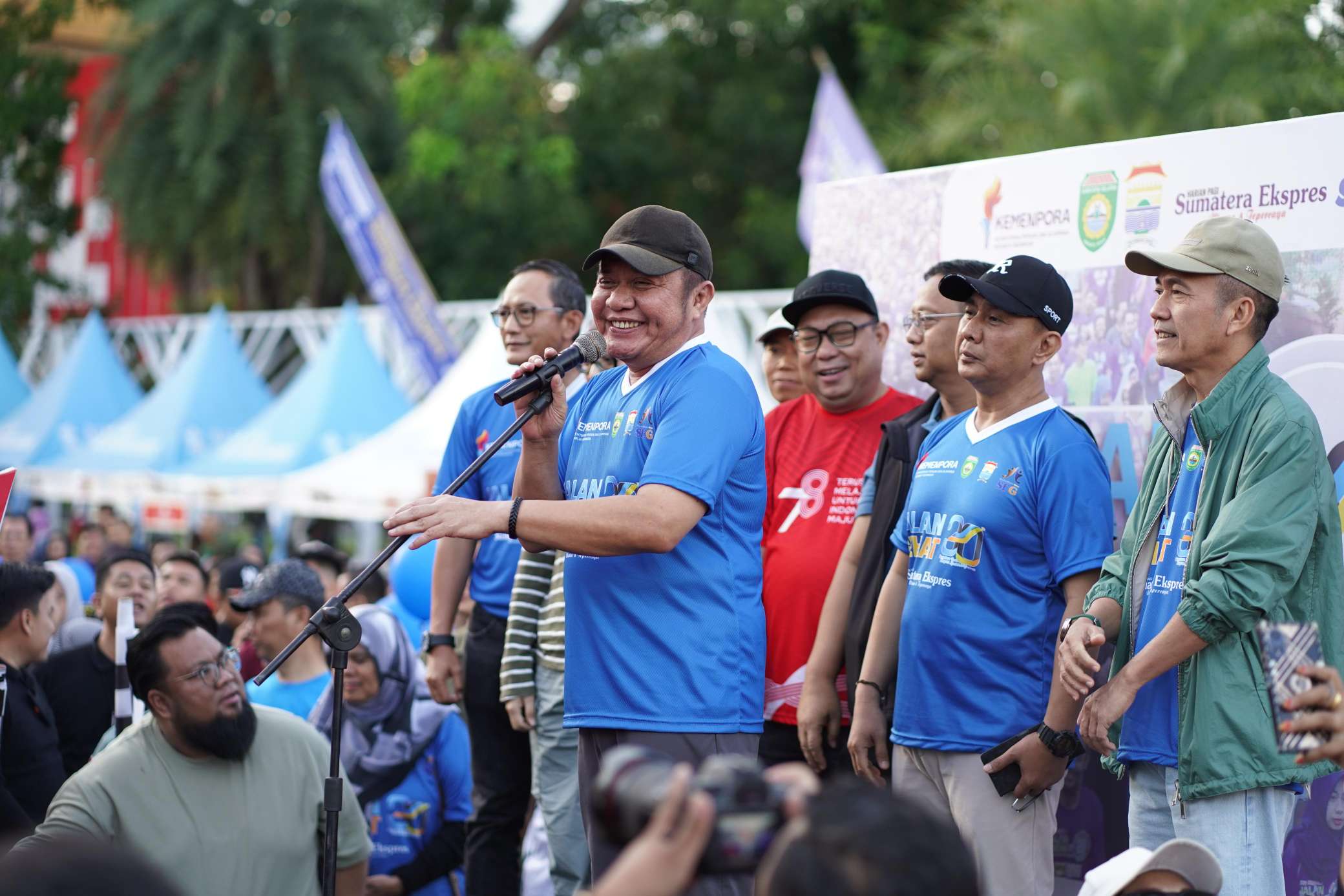 Meriahkan HUT Sumatera Ekspres ke-30, Gubernur Herman Deru: Jalan Sehat Jadi Ajang Silaturahmi dan Hidup Sehat