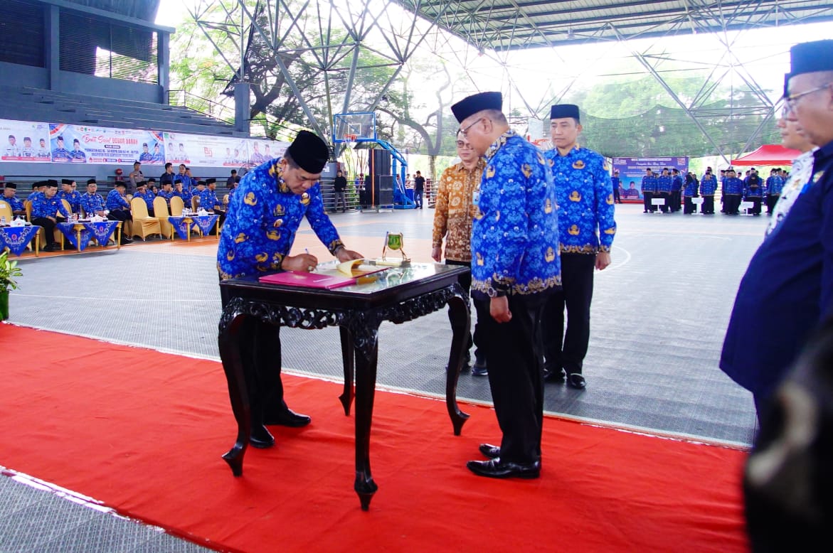 Semarak HUT KORPRI ke-54 & PGRI ke-80 di Muba: Kolaborasi Mantap untuk Pelayanan Publik Lebih Maju
