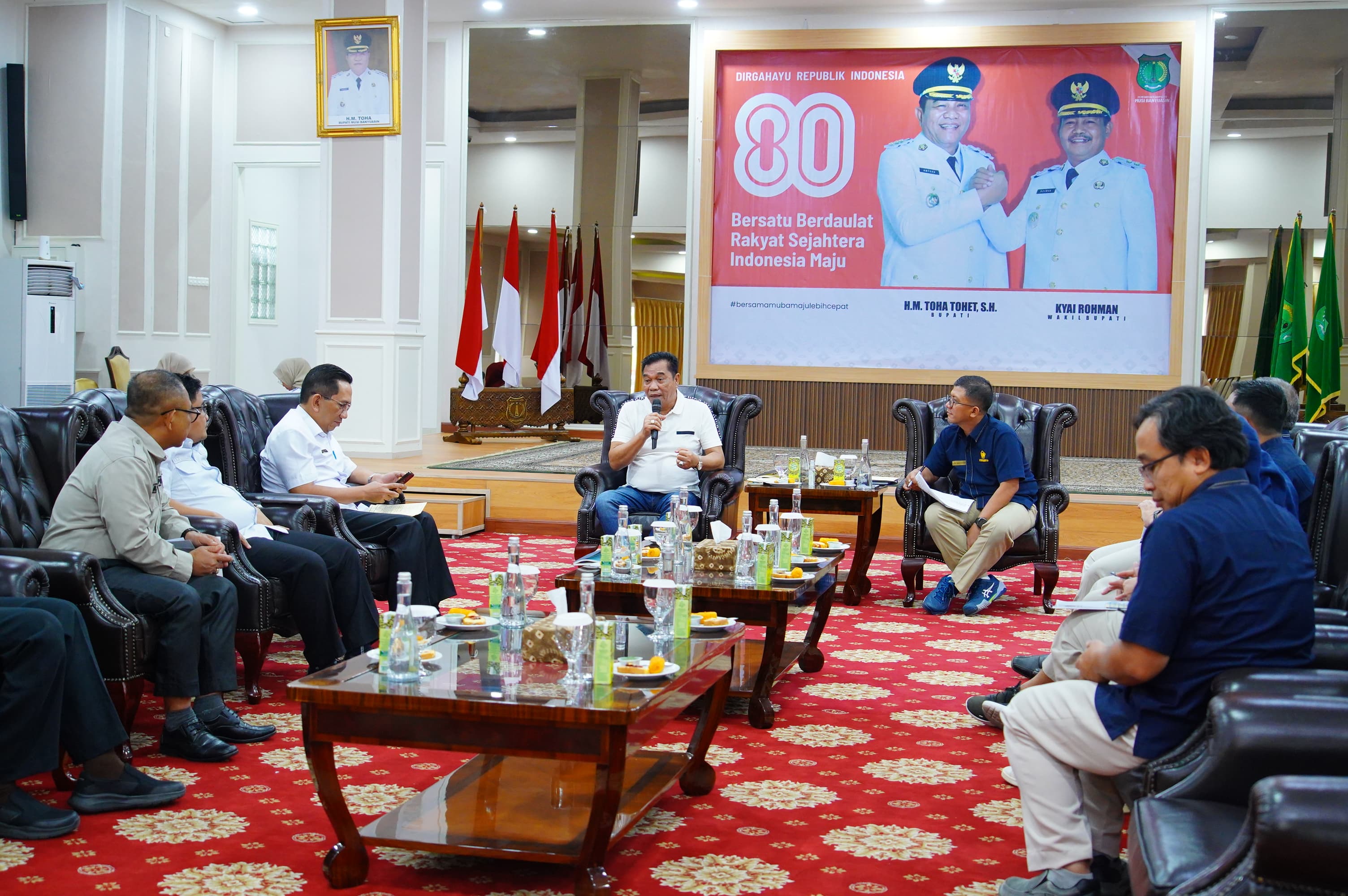 Bupati Muba & KPP Pratama Sekayu Kompak Gali Potensi Pajak Daerah