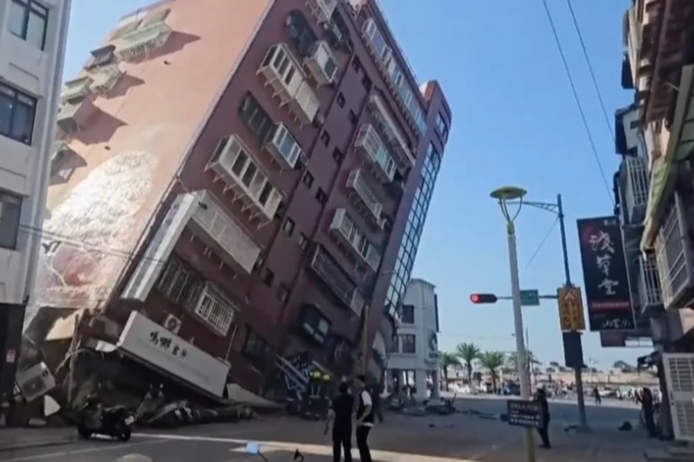 Gempa Magnitudo 7.4 Guncang Taiwan, Menewaskan Sedikitnya Tujuh Orang dan Memicu Peringatan Tsunami
